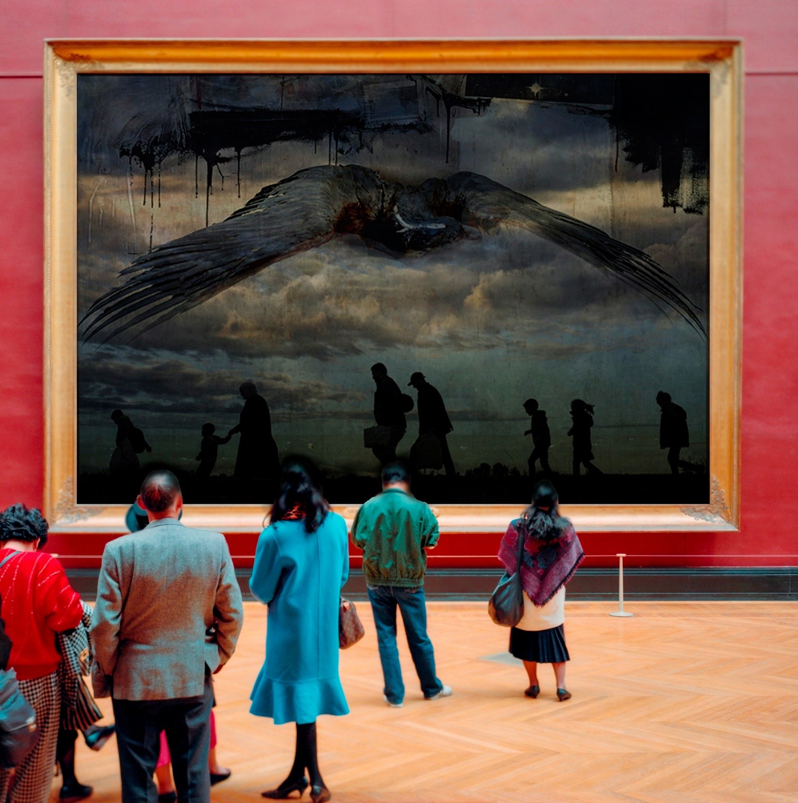  Requiem painting by Thomas Dellert 